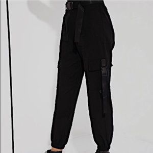 Black Cargo Pants